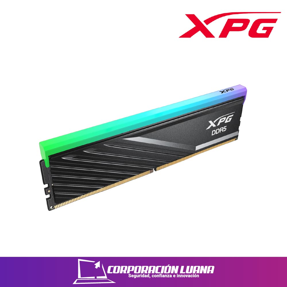 Foto del producto MEMORIA RAM XPG LANCER BLADE 16GB 6000 MHZ ( DVAX5U6000C4816G-S ) DDR5 | LED RGB