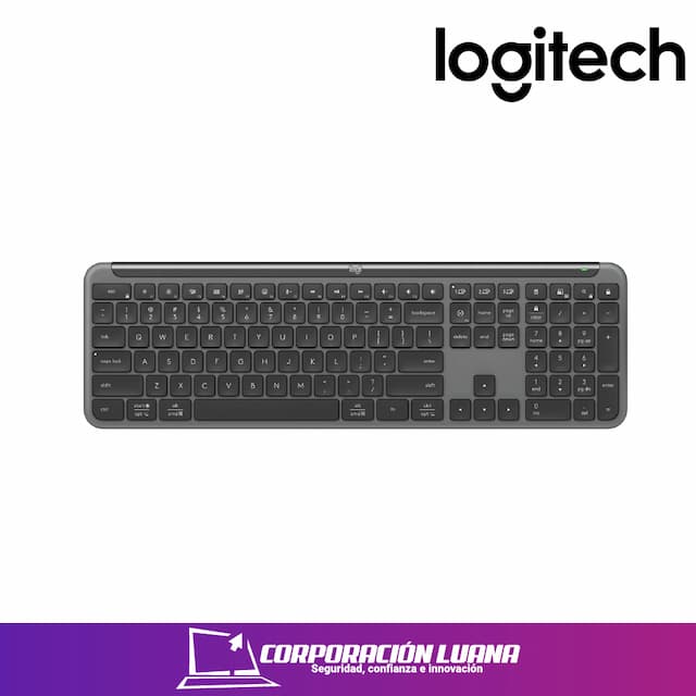 TECLADO LOGITECH SLIM SILENT K950 WIRELESS ( 920-012432 ) BLACK | BLOT/BT | SP