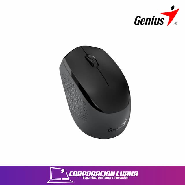 MOUSE GENIUS NX-8000S USB-C WIRELESS BLUEEYE SILENT ERGONOMICO ( 31030035400 ) BLACK