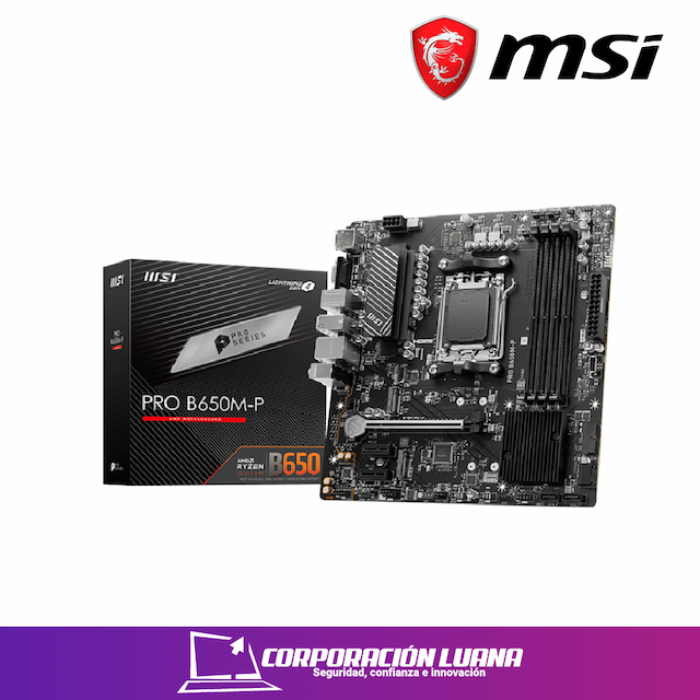 MOTHERBOARD MSI PRO B650M-P ( PRO-B650M-P ) DDR5 | AM5