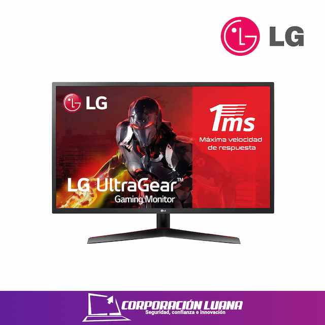 MONITOR LG 32" ( 32MP60G-B ) IPS | 75HZ - 1MS | HDMI - DP