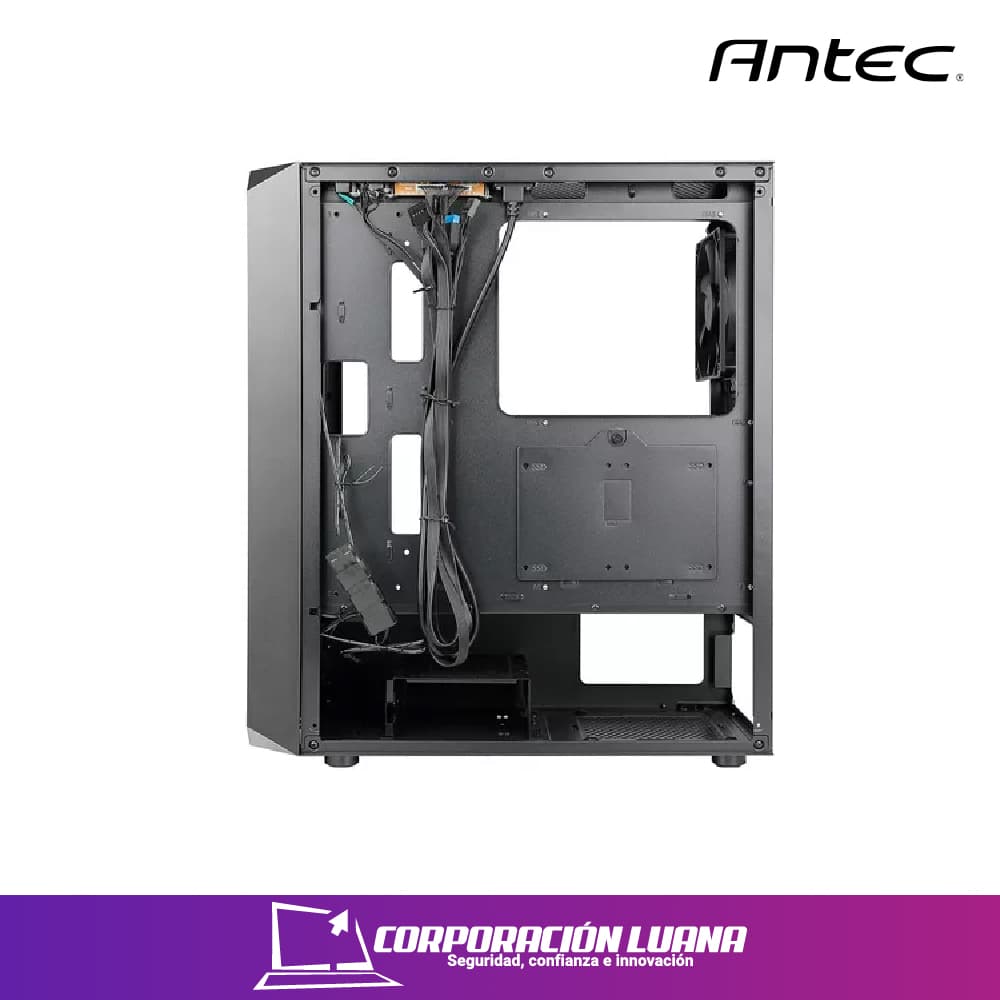 Imagen de CASE ANTEC NX292 ( 0-761345-81006-7 ) S/FUENTE | X3 FAN RGB | X1 FAN NEGRO | NEGRO