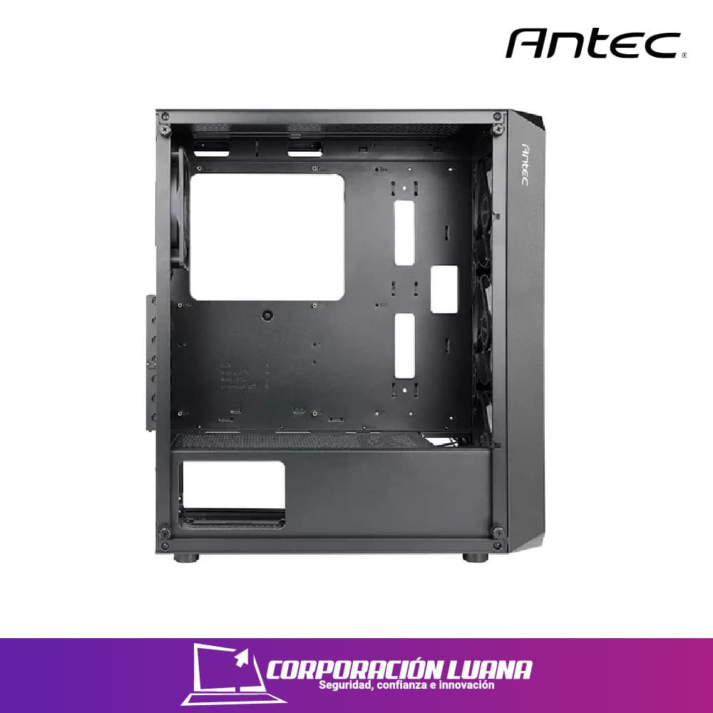 Imagen de CASE ANTEC NX292 ( 0-761345-81006-7 ) S/FUENTE | X3 FAN RGB | X1 FAN NEGRO | NEGRO