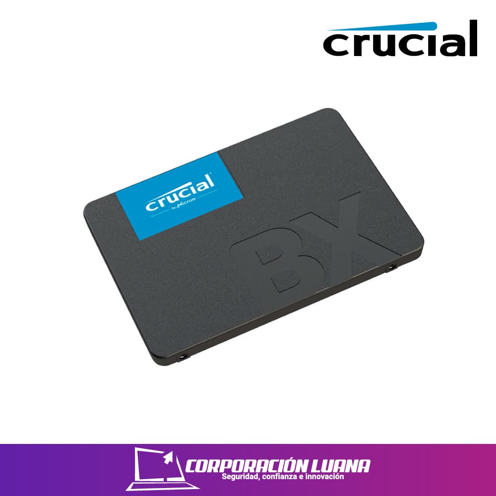 Foto del producto SSD SATA CRUCIAL BX500 500GB ( BX-500GB ) 2.5"