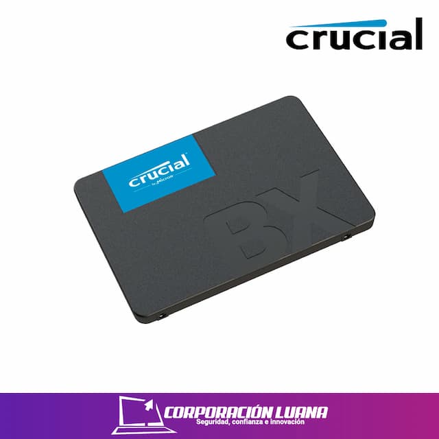 SSD SATA CRUCIAL BX500 500GB ( BX-500GB ) 2.5"