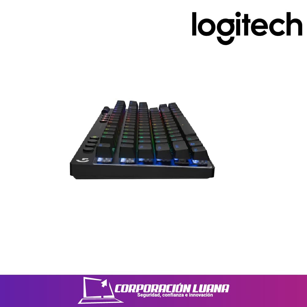 Imagen de TECLADO LOGITECH PRO X TKL LIGHTSPEED USB BLACK ( 920-012127 )