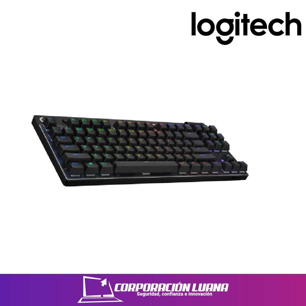 Imagen de TECLADO LOGITECH PRO X TKL LIGHTSPEED USB BLACK ( 920-012127 )