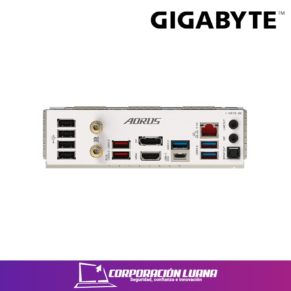 Imagen de MOTHERBOARD GIGABYTE Z790 A ELITE AX ICE ( Z790-A-ELITE-AX-ICE ) DDR5 | WIFI | LGA1700