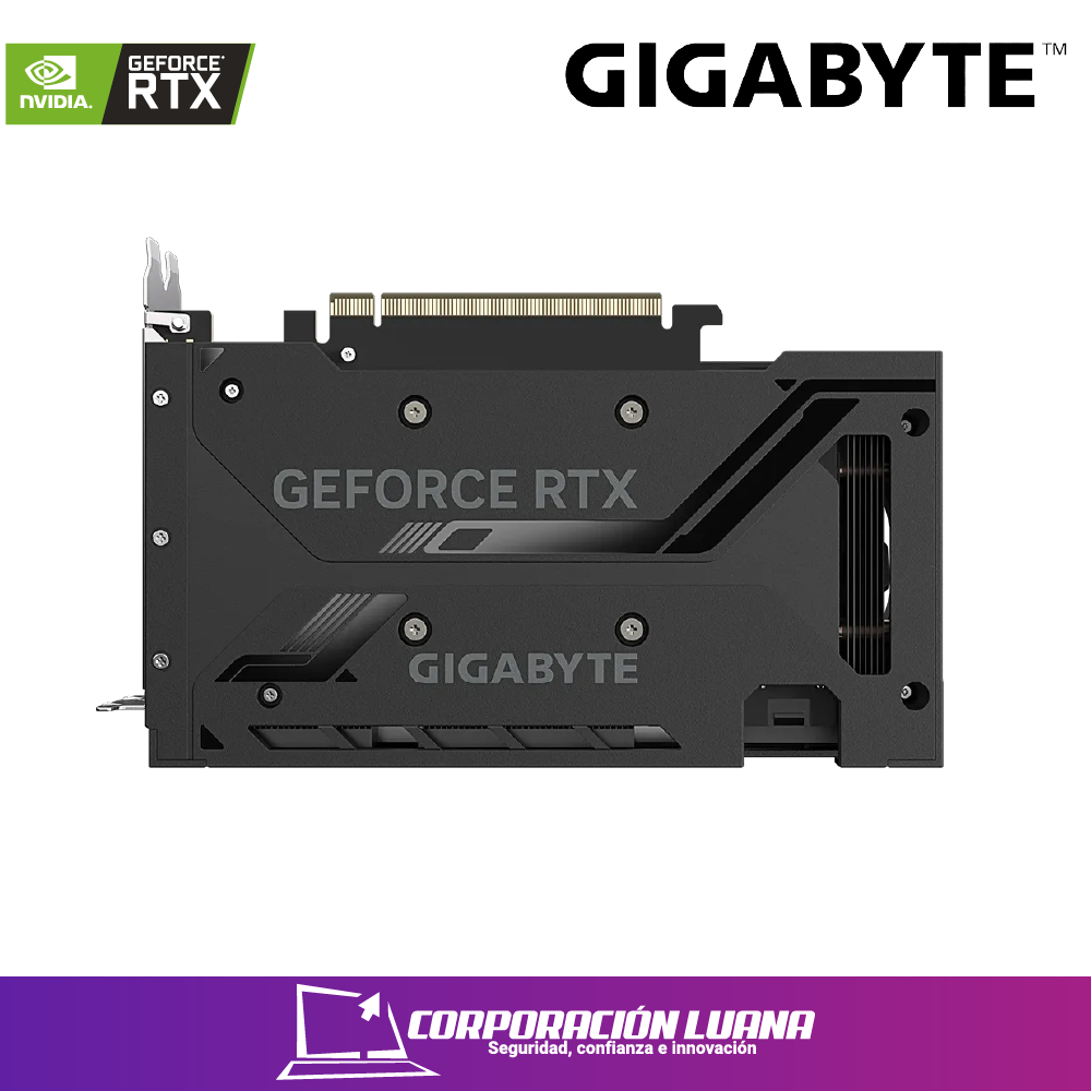 Imagen de TARJETA DE VIDEO GIGABYTE 4060 TI WINDFORCE ( GV-N406TW2OC-8GD ) 8GB - GDDRX6 | X2 FAN | 2 DP - 2 HDMI