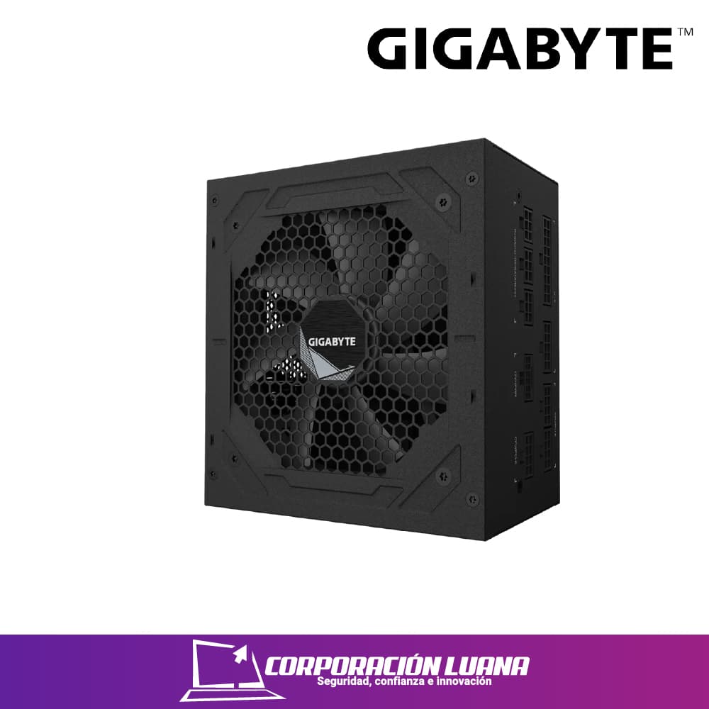 Imagen de FUENTE DE PODER GIGABYTE 750W UD750GM-PG5 (GP-UD750GM-PG5) ATX | GOLD 80 PLUS | MODULAR | NEGRO