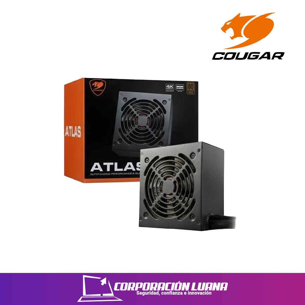 Foto del producto FUENTEDE PODER COUGAR ATLAS S750 750W ( CGR BA-750 ) 80 PLUS BRONZE