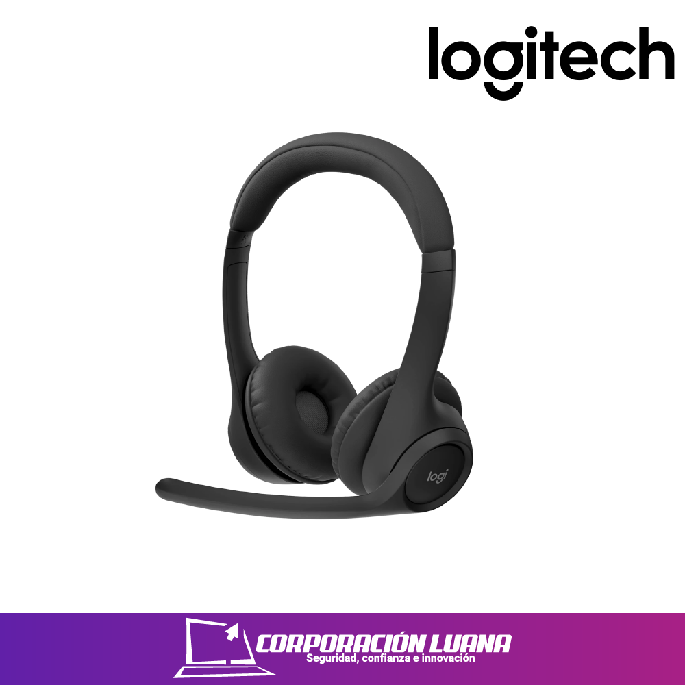 Foto del producto AUDIFONOS LOGITECH ZONE 300 ( 981-001406 ) NEGRO | BT | 20 HORAS