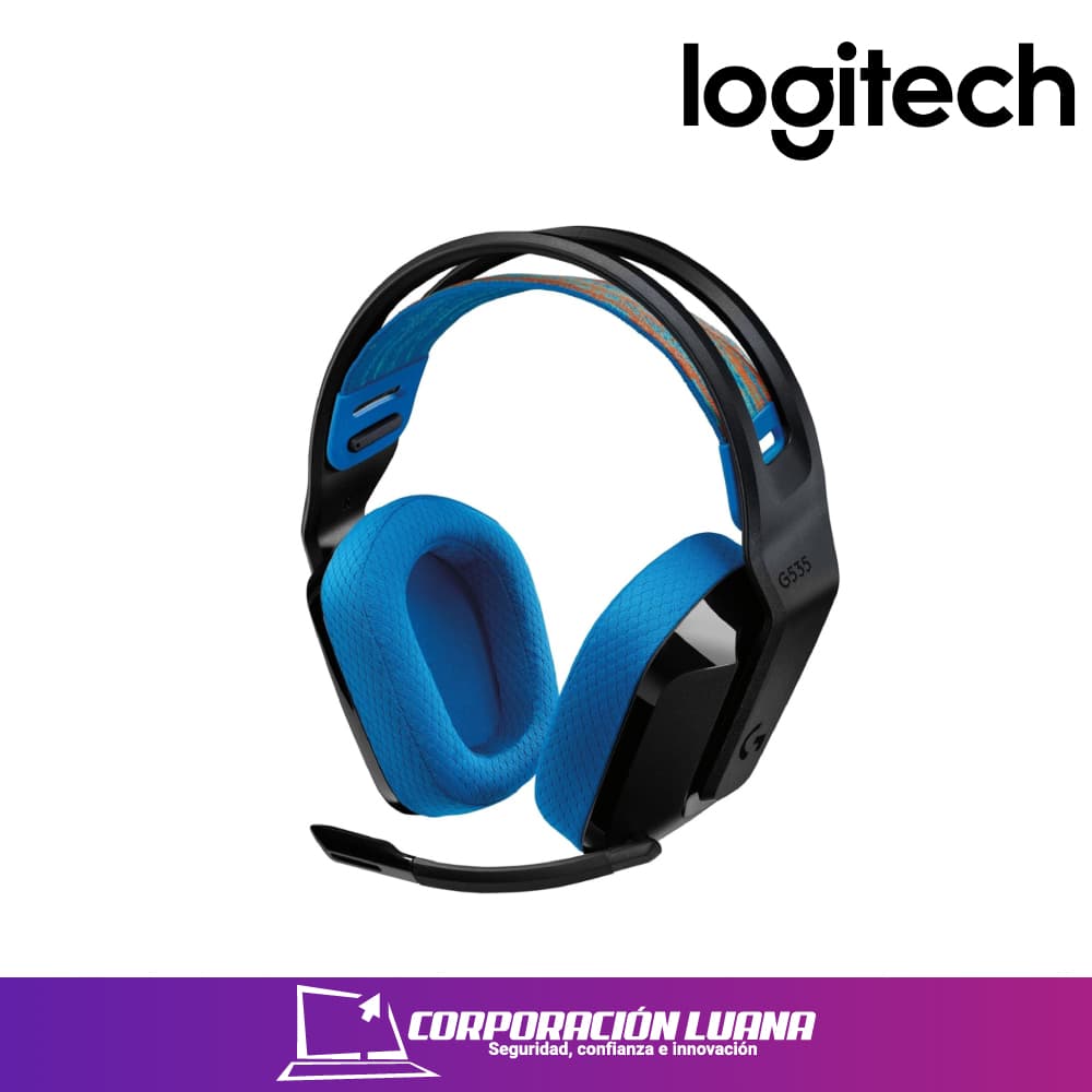Foto del producto AUDIFONOS LOGITECH G535 ( 939-002218 ) GAMING P/PS4 PS5 PC | NEGRO - AZUL