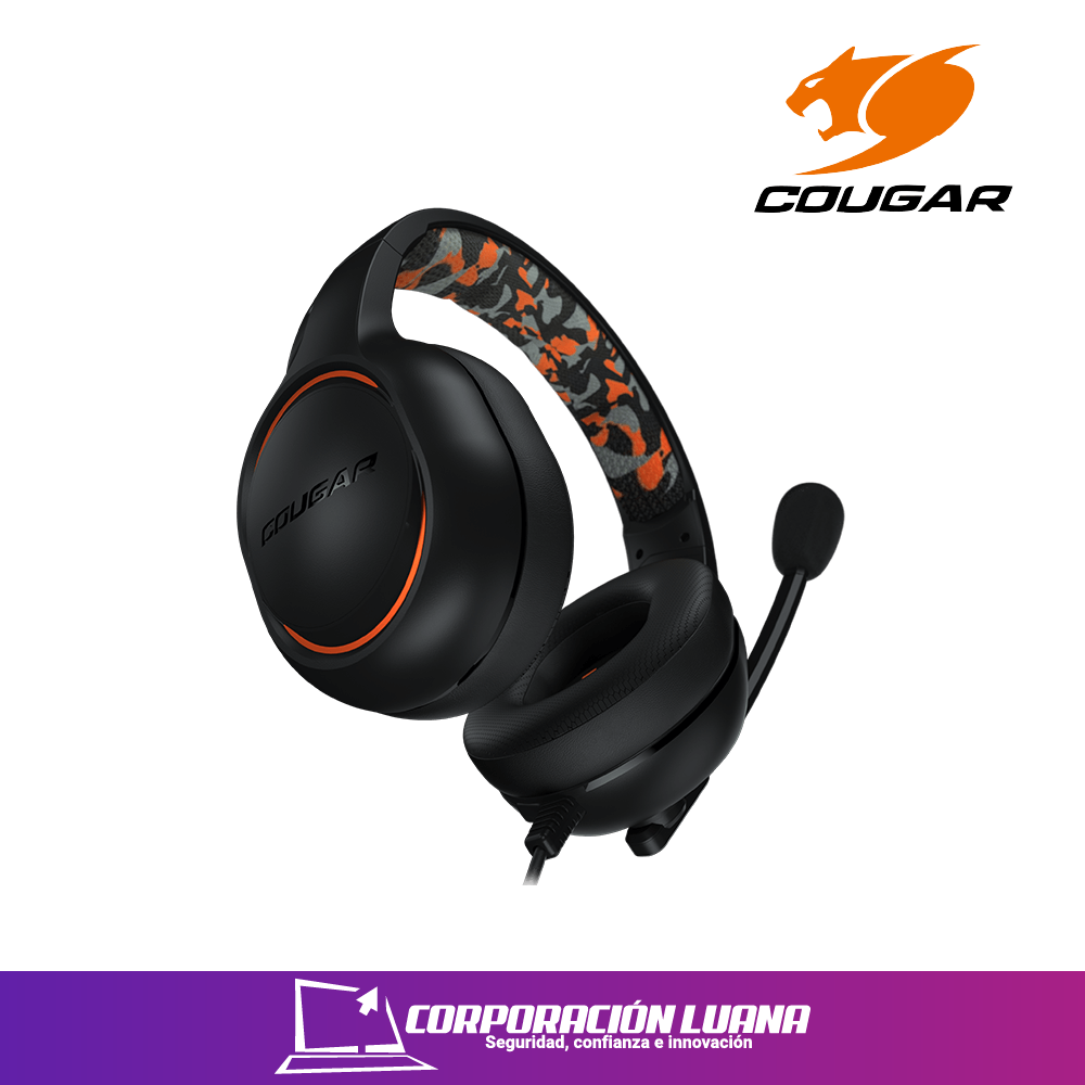 Imagen de AUDIFONO CON MICROFONO COUGAR DIVE GAMING HEADSET CGR-P50B-270
