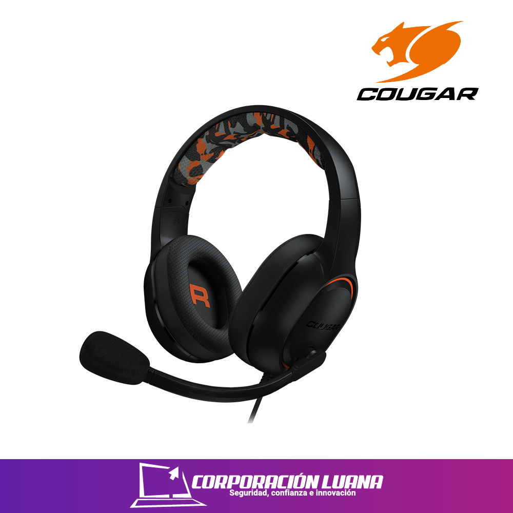 Imagen de AUDIFONO CON MICROFONO COUGAR DIVE GAMING HEADSET CGR-P50B-270