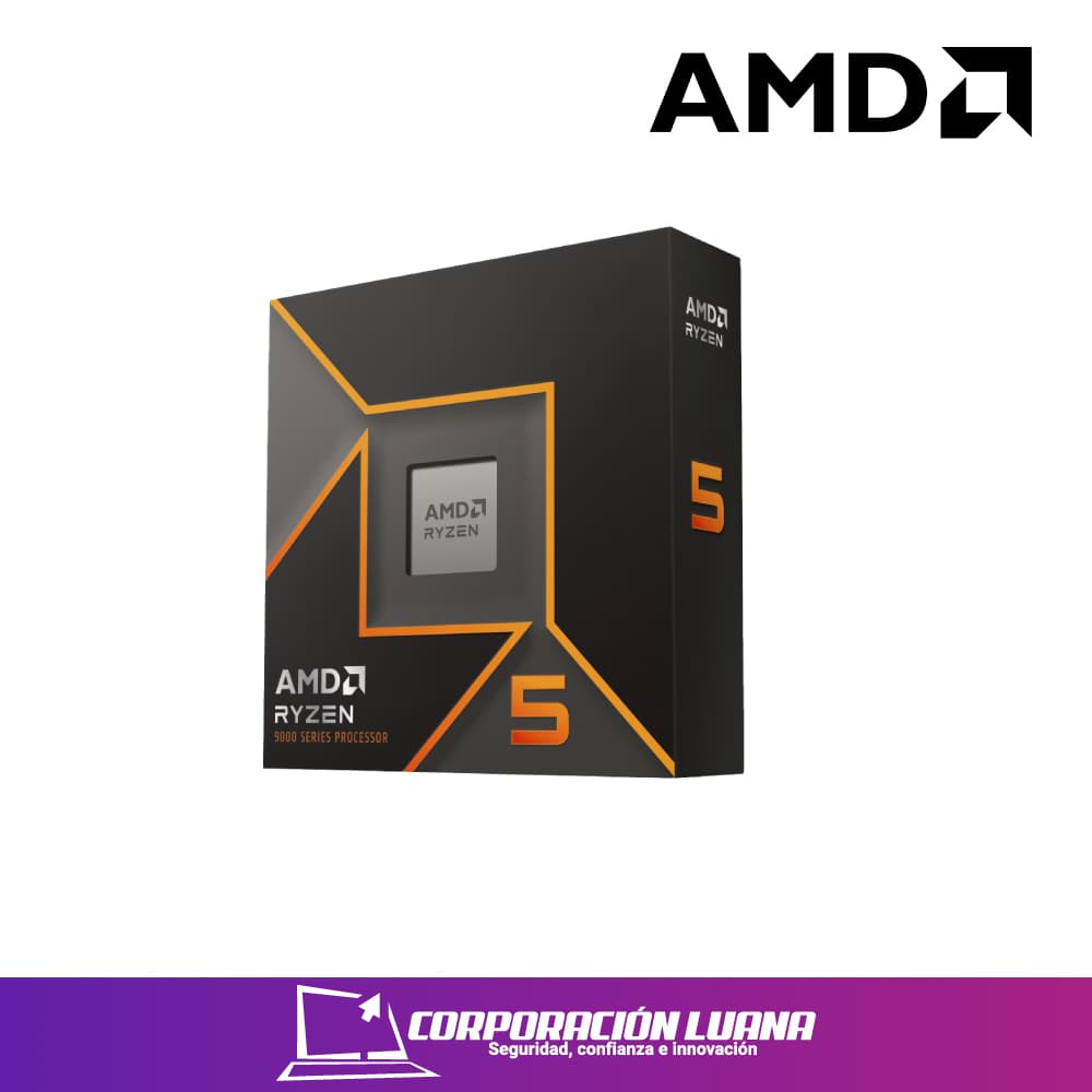 Foto del producto PROCESADOR AMD RYZEN 5 9600X ( 100-100001405WOF ) 3.9 GHZ | 6 CORE | 38 MB | S/COOLER | AM5