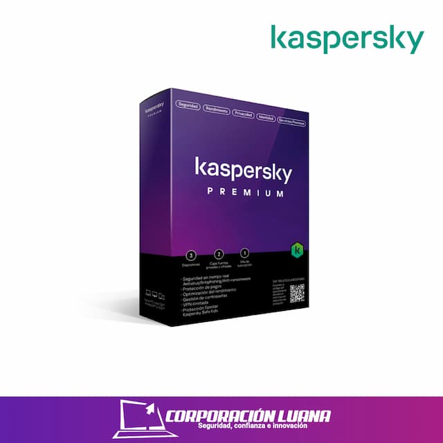 KASPERSKY PREMIUM EDITION PARA  3 DISPOSITIVOS KL1047D5CFS  LICENCIA DE 1 AÑO