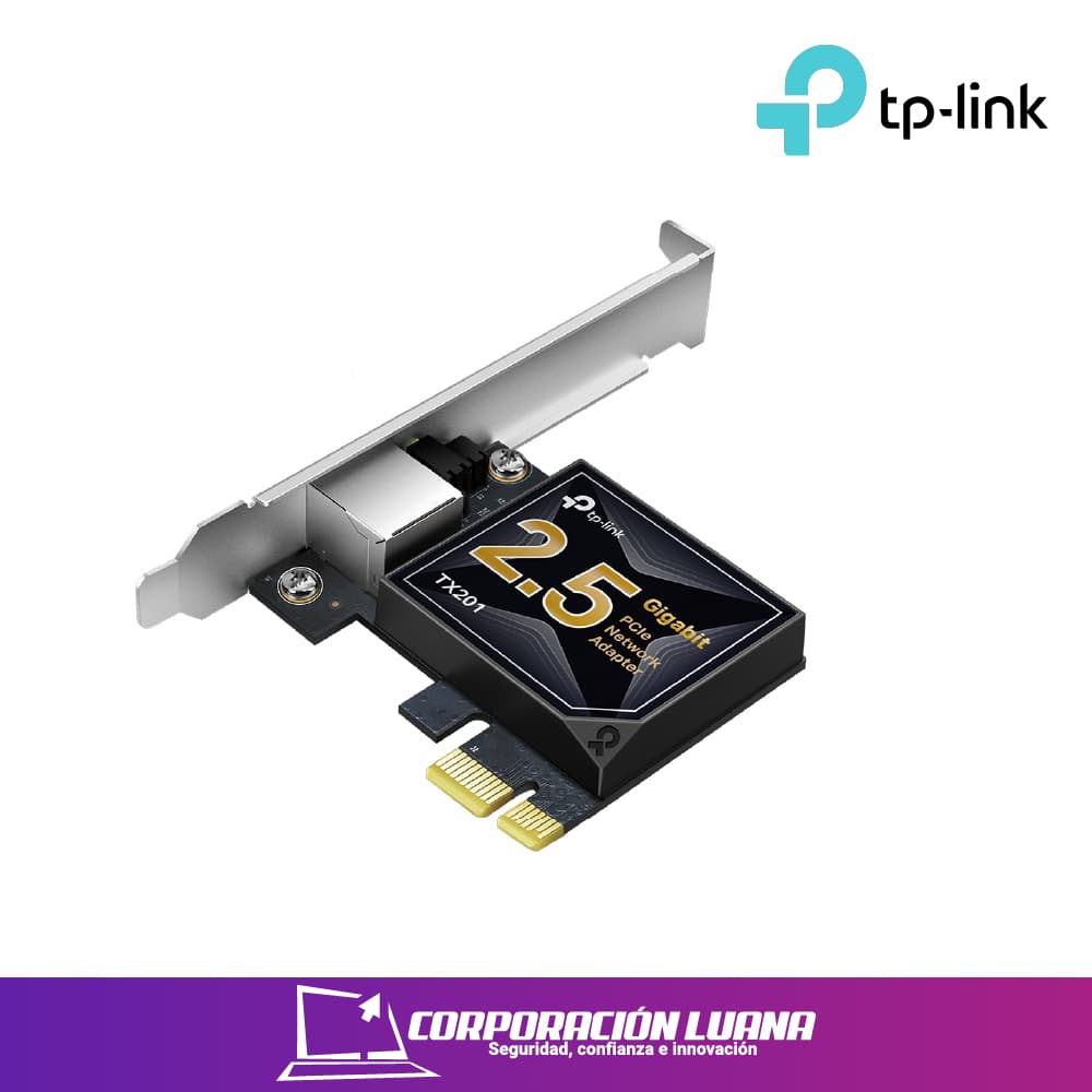 Foto del producto TARJETA DE RED TP-LINK TX201 PCI EXPRESS GIGABIT 2.5 GBPS