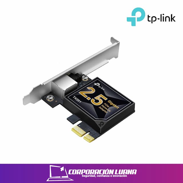 TARJETA DE RED TP-LINK TX201 PCI EXPRESS GIGABIT 2.5 GBPS