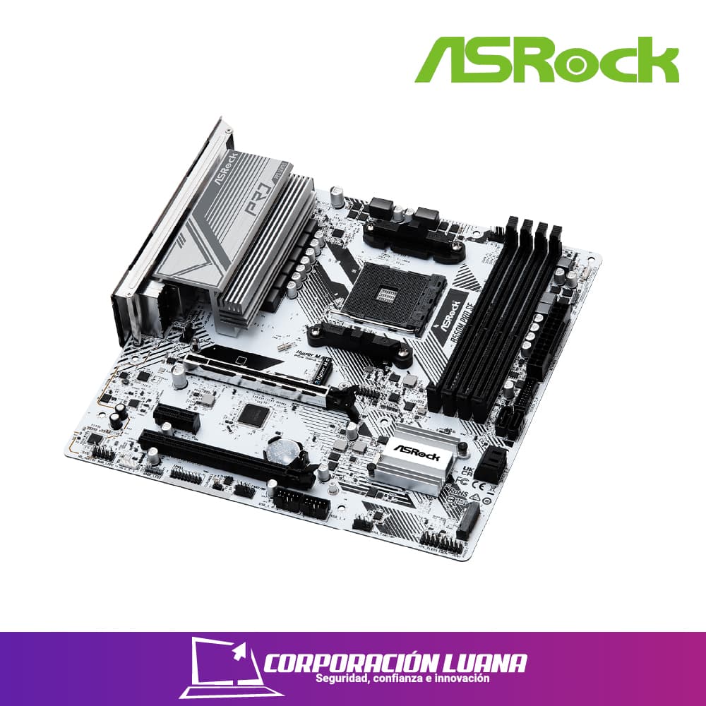 Imagen de MOTHERBOARD ASROCK B550M PRO SE DDR4  AM4 ( B550M PRO SE)