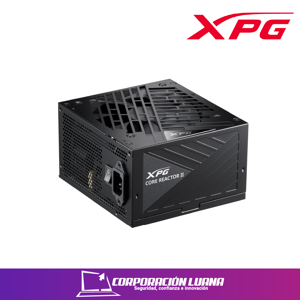 Foto del producto FUENTE DE PODER XPG CORE REACTOR II 850W ( C-REACTORII850G-BKCUS ) GOLD | MODULAR