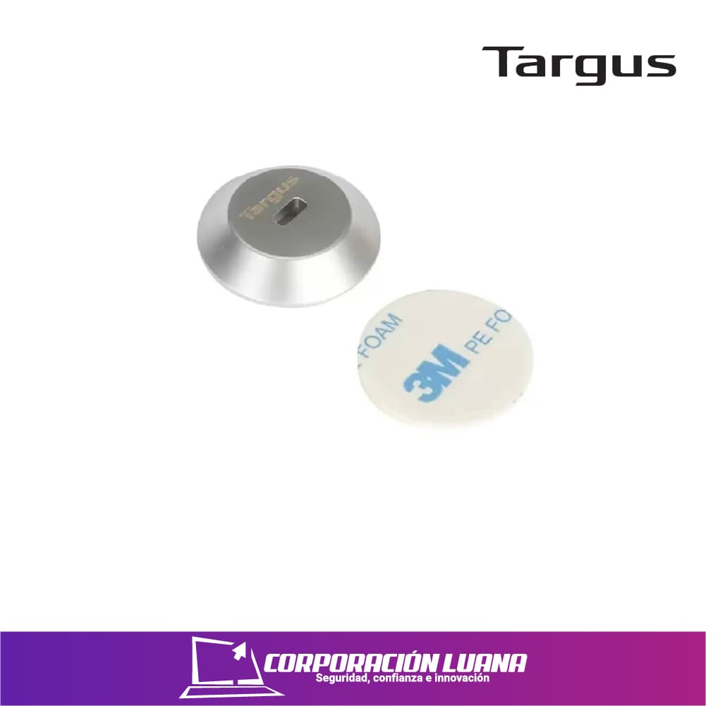 Imagen de ADAPTADOR TARGUS KENSIGNTON T-BAR LOCK SLOT SILVER (ASP001GLX)