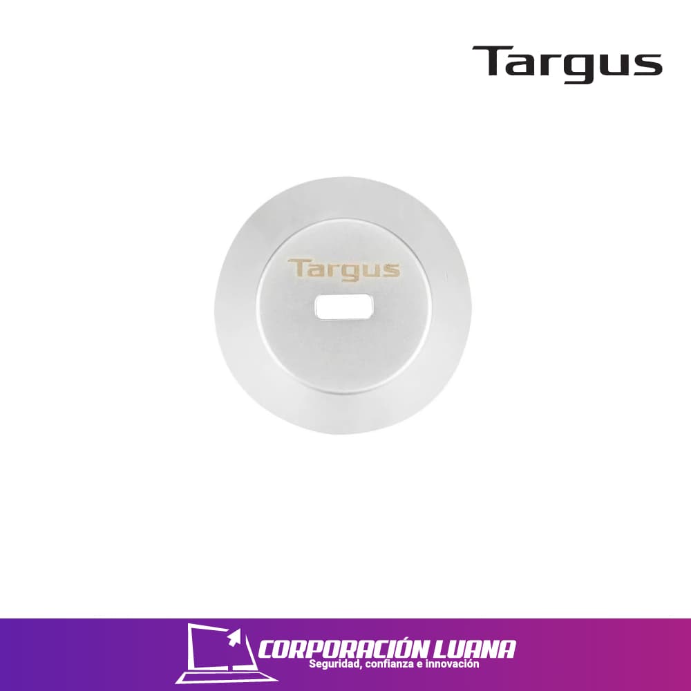 Imagen de ADAPTADOR TARGUS KENSIGNTON T-BAR LOCK SLOT SILVER (ASP001GLX)