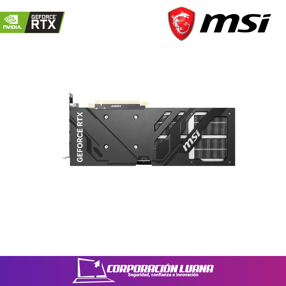 Imagen de TARJETA DE VIDEO MSI GEFORCE RTX 4060 TI VENTUS 3X 8G OC, 8GB GDDR6, PCIE 4.0 X16 (X8) PUERTOS: 3 X DISPLAYPORT / 1 X HDMI RTX (4060 TI VENTUS 3X 8G O