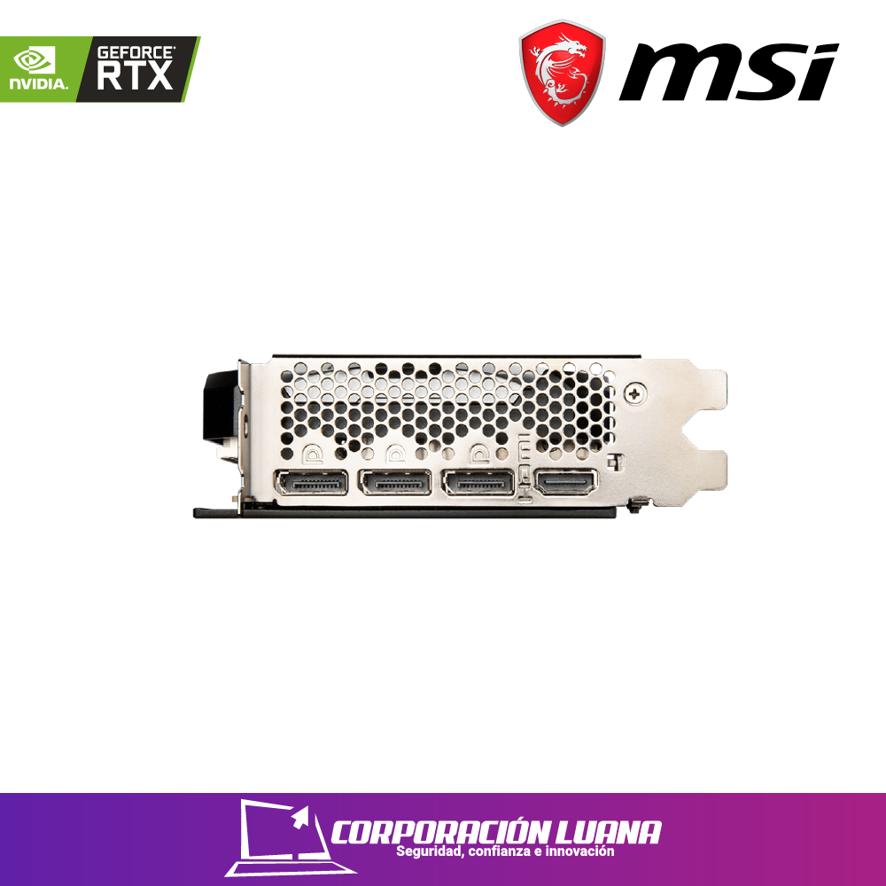 Imagen de TARJETA DE VIDEO MSI GEFORCE RTX 4060 TI VENTUS 3X 8G OC, 8GB GDDR6, PCIE 4.0 X16 (X8) PUERTOS: 3 X DISPLAYPORT / 1 X HDMI RTX (4060 TI VENTUS 3X 8G O