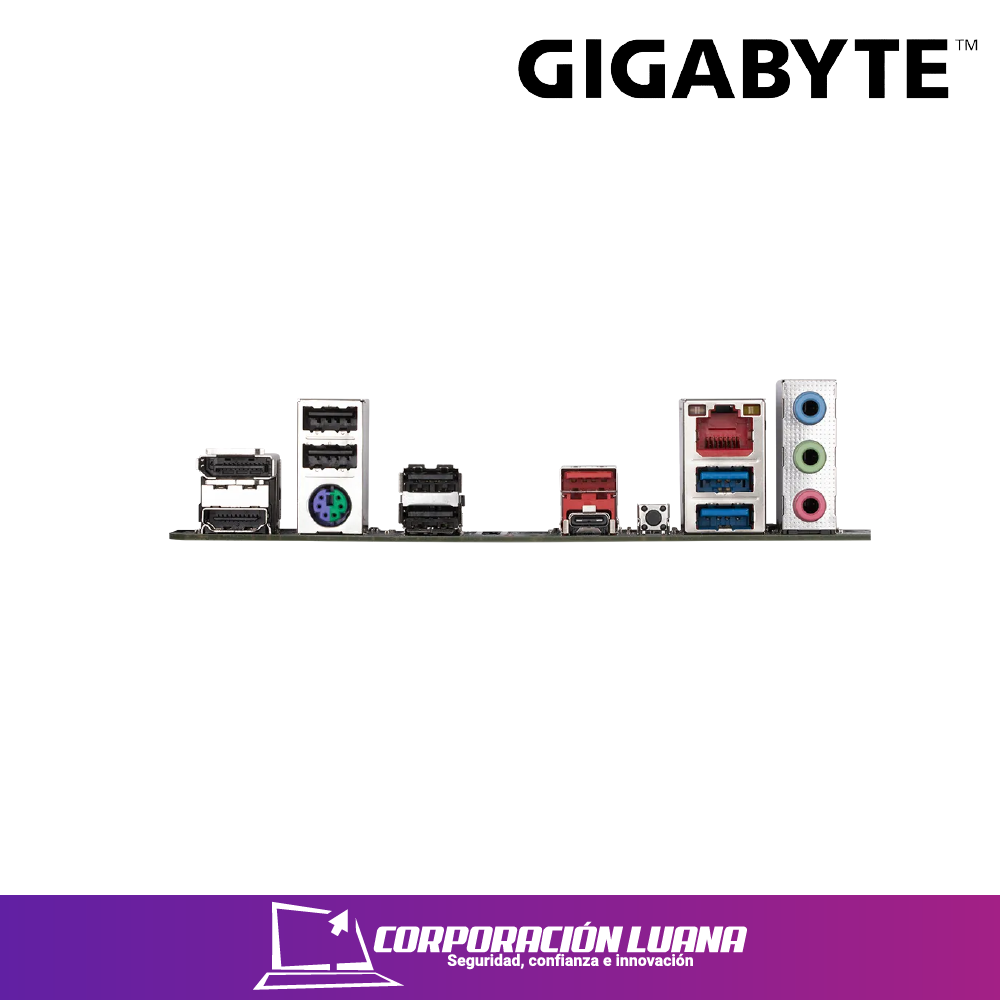 Imagen de MOTHERBOARD GIGABYTE B650M K AM5  DDR5 PROCESADORES AMD RYZEN 9 / 8/7 / 5  4 RANURAS DDR5, LAN, SN/VD/NW, FORMATO MICRO-ATX ( B650M K )