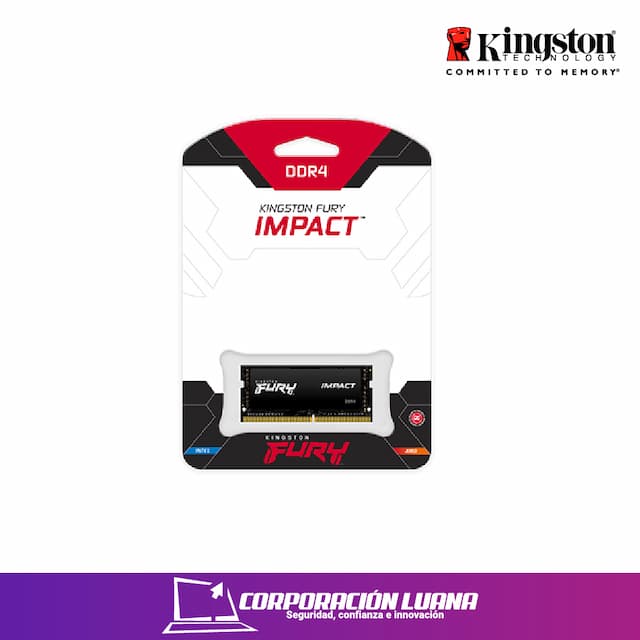 MEMORIA SODIMM RAM KINGSTON IMPACT 32GB 3200 DDR4 SODIMM