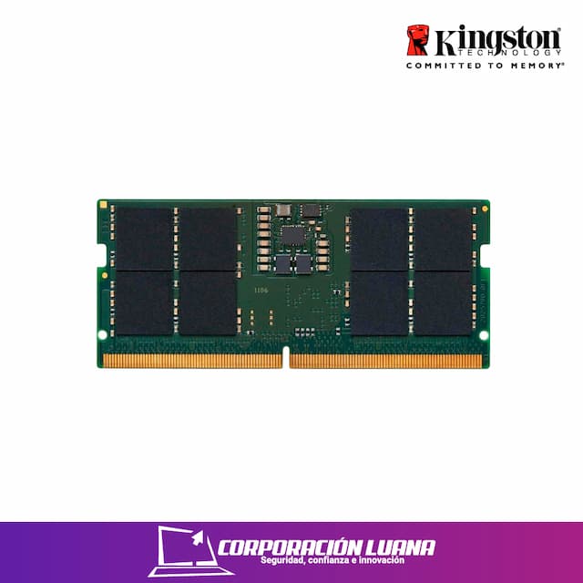 MEMORIA RAM SODIMM KINGSTON 16GB 5200 MHZ ( KVR52S42BS8-16 ) DDR5