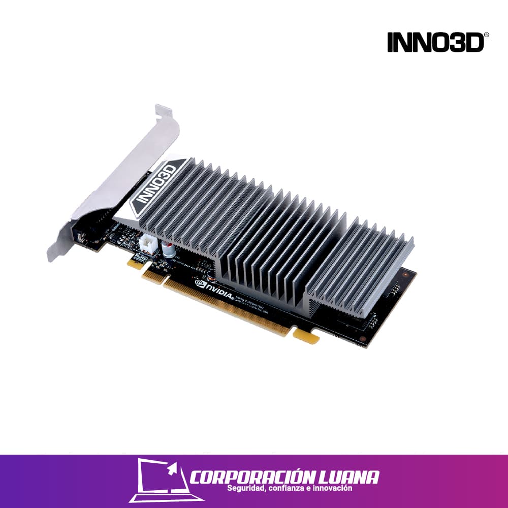 Imagen de TARJETA DE VIDEO INNO3D GT 1030 ( N1030-1DDV-ESBL ) 2GB | GDDR5