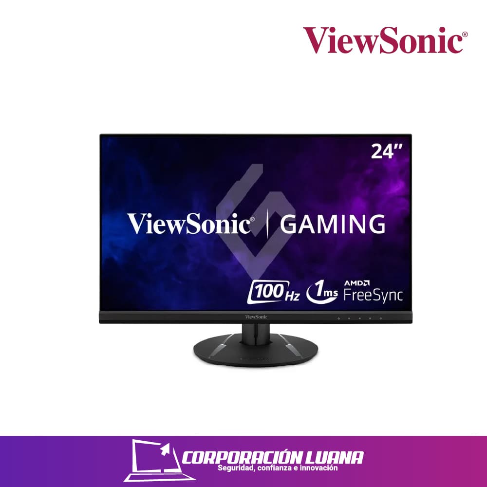 Foto del producto MONITOR VIEWSONIC 24" ( VX2416 ) IPS - FHD | 100HZ - 1MS | C/PARLANTES 2W | HDMI DP