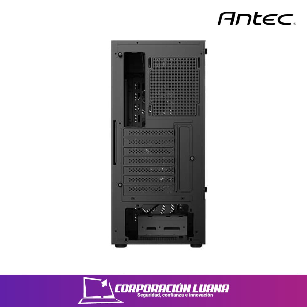 Imagen de CASE ANTEC AX20 ELITE RGB ( 0-761345-10066-3 ) S/FUENTE | NEGRO | VIDRIO TEMPLADO USB 3.0/USB 2.0