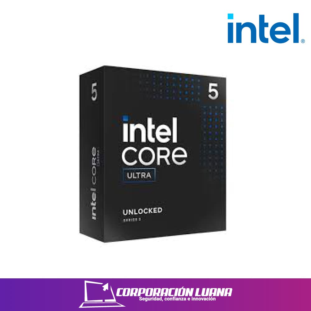 Foto del producto PROCESADOR INTEL CORE ULTRA 5 245K 15TH GENERACION | 24 MB CACHE | 4.20 - 5.20 GHZ | TDP 125W | INTEL GRAPHICS TURBO | CORE 14 | LGA1851
