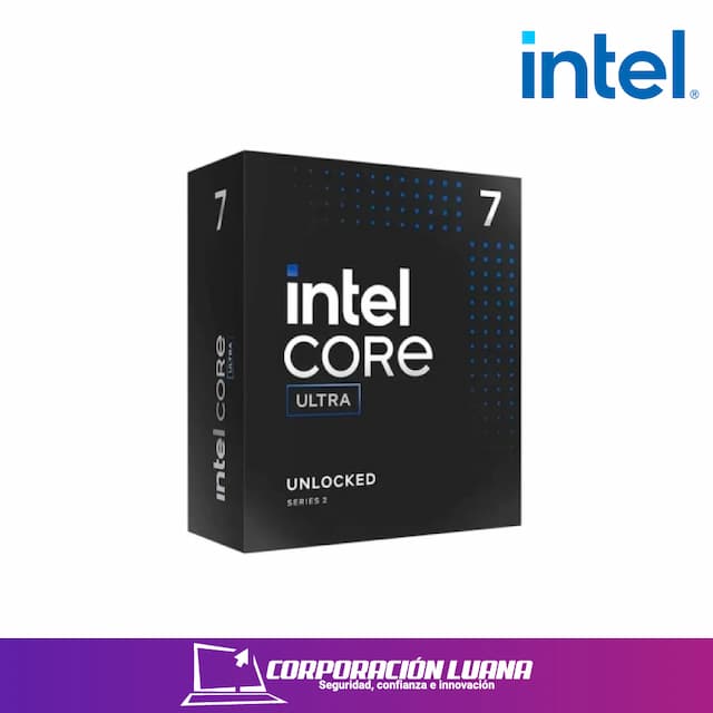 PROCESADOR INTEL CORE ULTRA 7 265K 15TH GENERACION | 30 MB CACHE | 3.30 - 5.50 GHZ | TDP 125W | INTEL GRAPHICS TURBO | CORE 20 | LGA1851