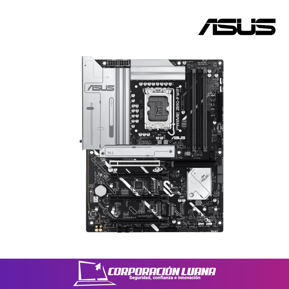 Imagen de MOTHERBOARD ASUS PRIME Z890-P WIFI ( 90MB1I70-M0EAY0 ) DDR5 | WIFI 7 - BT 5.4 | PCIE 5.0 | LGA1851