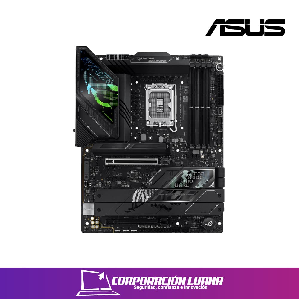 Imagen de MOTHERBOARD ASUS ROG STRIX Z890-F GAMING WIFI ( 90MB1I40-M0EAY0 ) DDR5 | WIFI 7 - BT 5.4 | PCIE 5.0 | LGA1851