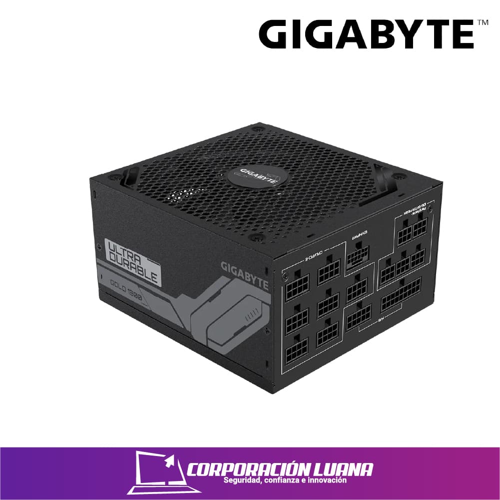 Imagen de FUENTE DE PODER GIGABYTE UD1300GM PG5 1300W 80 PLUS GOLD MODULAR (PN:GP-UD1300GM PG5)