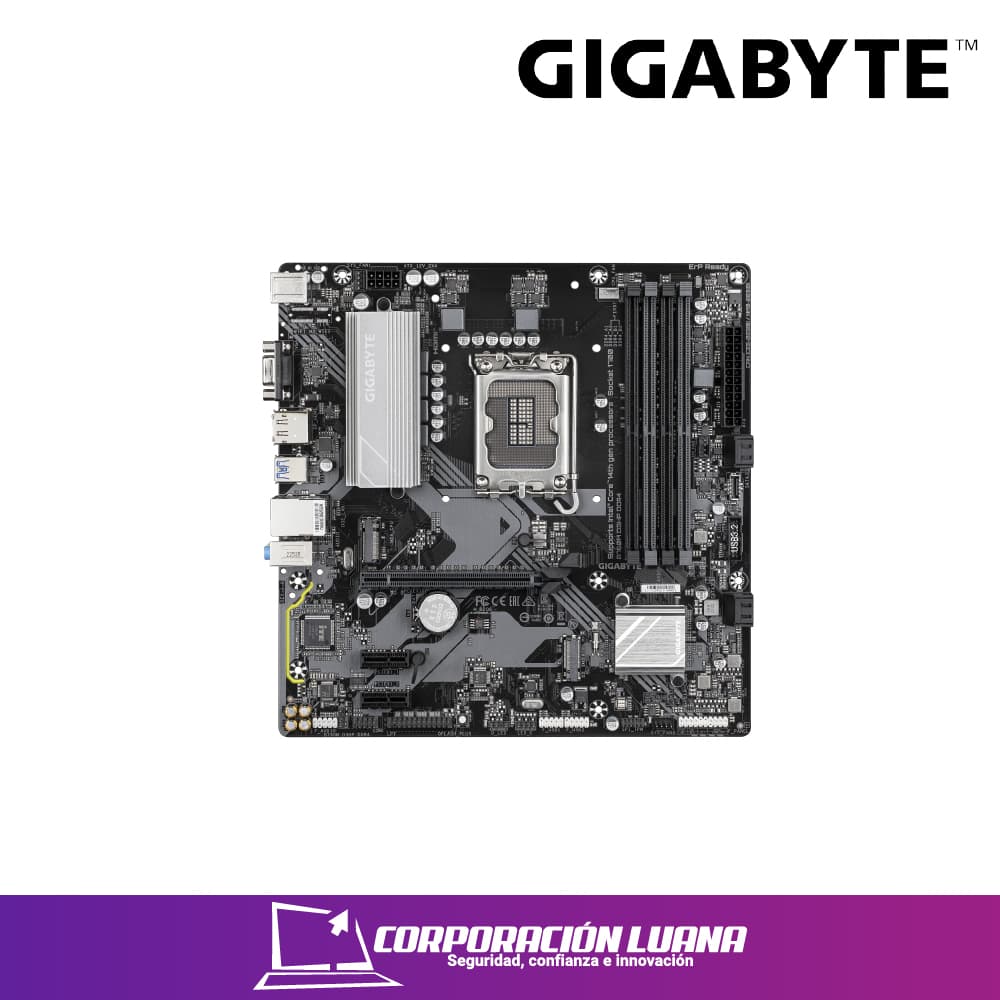 Imagen de MOTHERBOARD GIGABYTE B760M D3HP DDR4, CHIPSET INTEL B760, LGA1700, MATX (MBGBB760MD3HPD4)