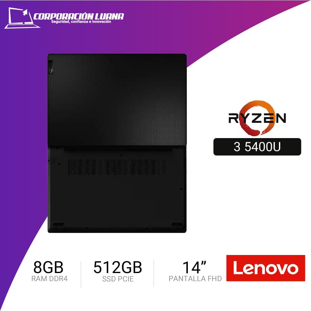 Imagen de LAPTOP LENOVO K14 G1 RYZEN 3 5400U ( 21CU-S0PT00 ) RAM 8GB | SSD 512GB M.2 | 14" FHD | FREE OS | 3Y ONSITE