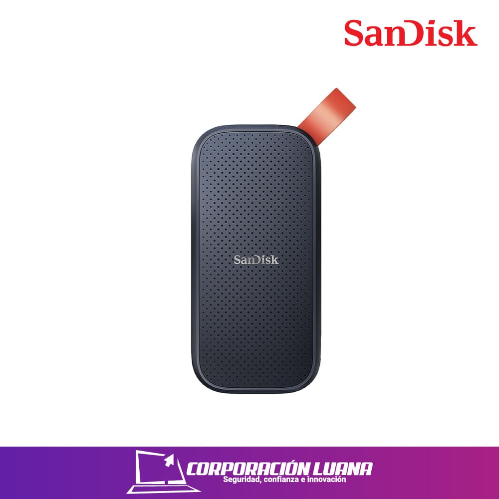 Foto del producto SSD EXTERNO SANDISK 2TB ( SDSSDE30-2T00-G26 ) NEGRO | USB-C | 800MB/S