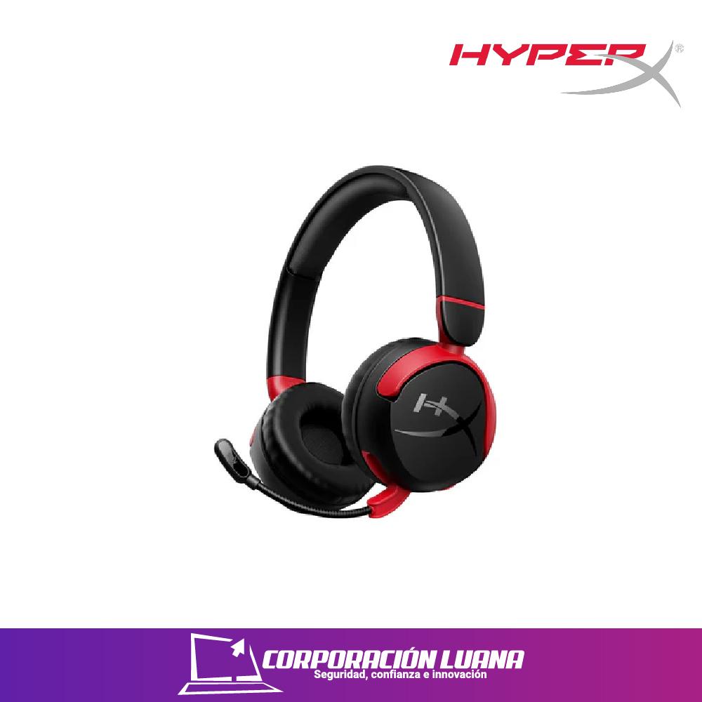 AUDIFONOS HYPERX CLOUD MINI WIRELESS ( N66570-001 ) NEGRO | PC - NINTENDO - PLAYSTATION - XBOX - MOBILE