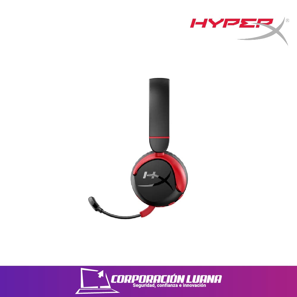 Imagen de AUDIFONOS HYPERX CLOUD MINI WIRELESS ( N66570-001 ) NEGRO | PC - NINTENDO - PLAYSTATION - XBOX - MOBILE