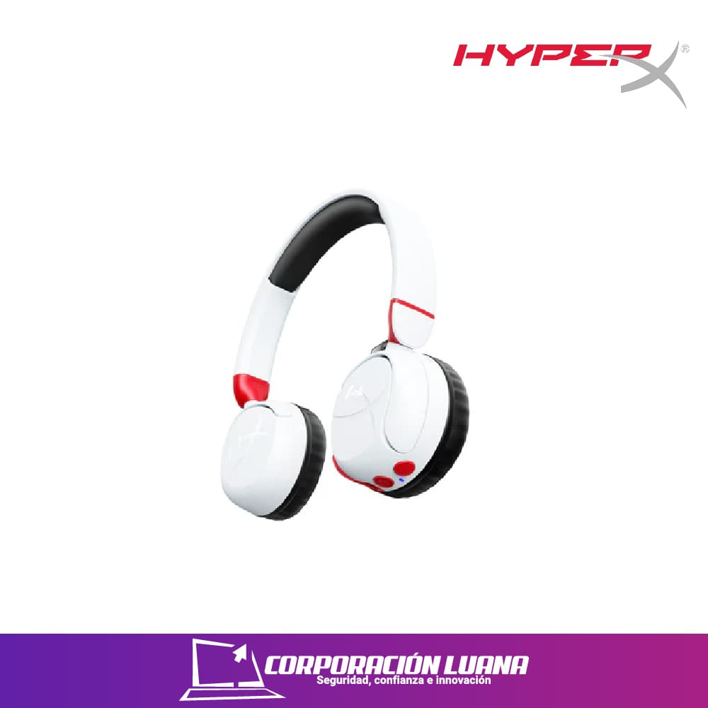 Imagen de AUDIFONOS HYPERX CLOUD MINI WIRELESS ( N66571-001 ) BLANCO | PC - NINTENDO - PLAYSTATION - XBOX - MOBILE