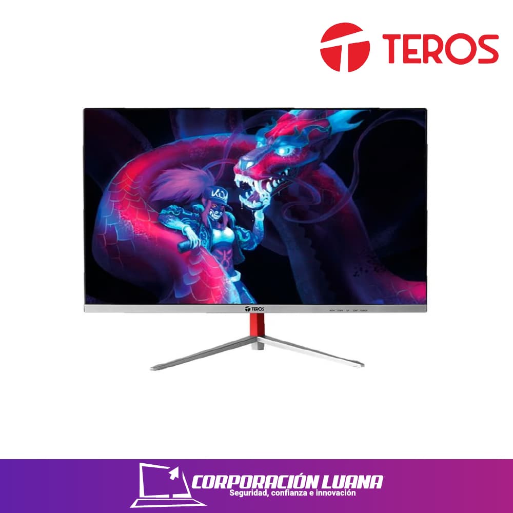 Foto del producto MONITOR TEROS 24" CURVO ( TE-2401S ) VA - FHD | 100HZ 5MS | HDMI VGA