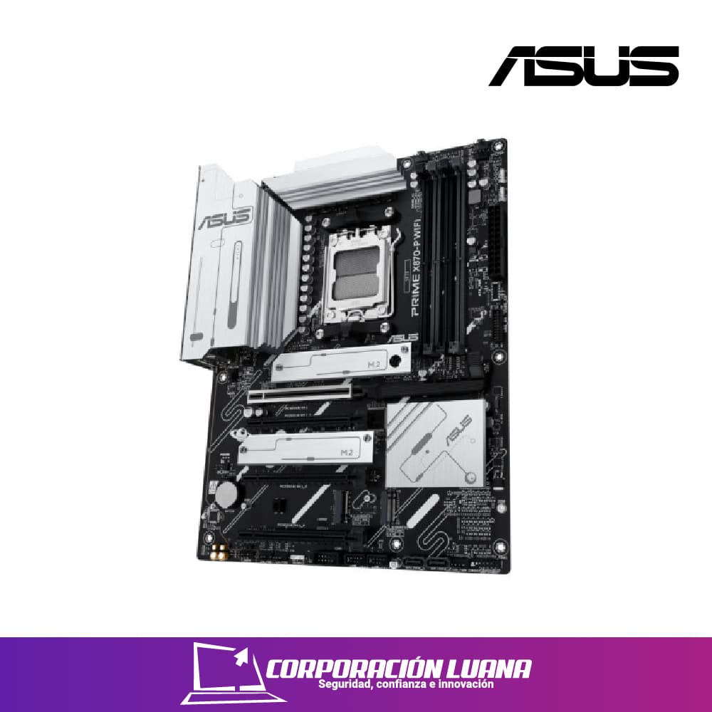 Imagen de MOTHERBOARD ASUS PRIME X870-P WIFI ( X870-P WIFI ) DDR5 | WIFI 7 | AM5