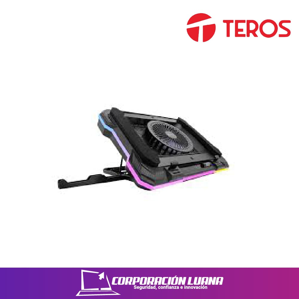 Foto del producto COOLER P/LAPTOP TEROS TE-1733N ( TE7133N ) 14" 19" | LED RGB | X1 FAN