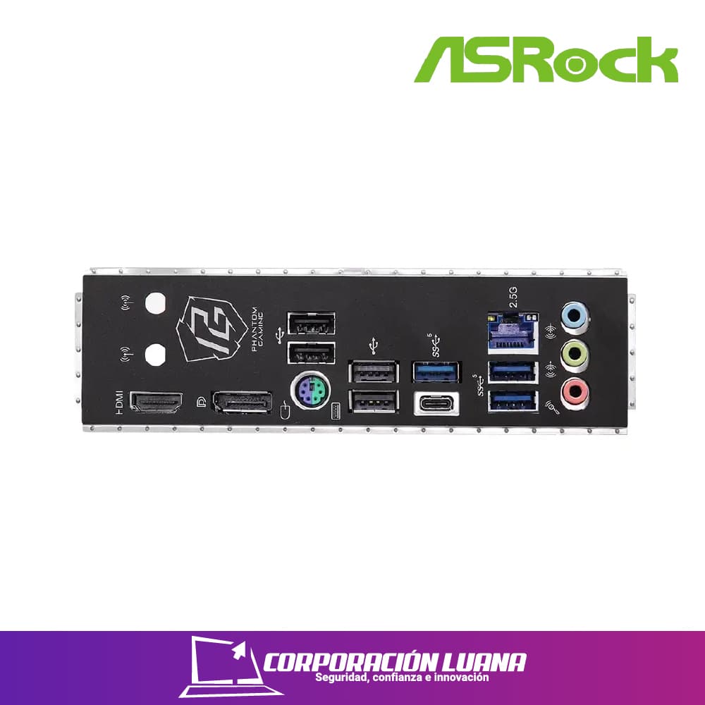 Imagen de MOTHERBOARD B760M PG RIPTIDE WIFI ( 90-MXBN30-A0UAYAZ ) DDR5 | LGA 1700